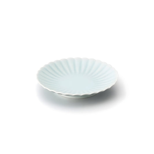Piatto Kikuwari Celadon umido S