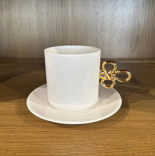 Tazza da caffè e piattino Guidorae Knot