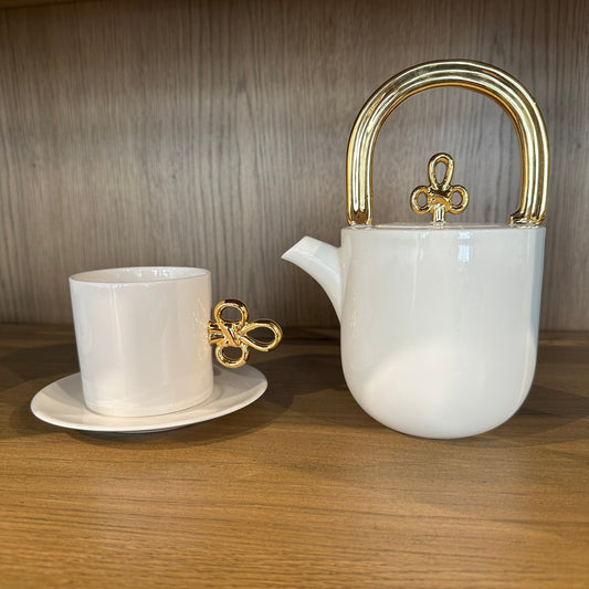 Tazza da caffè e piattino Guidorae Knot