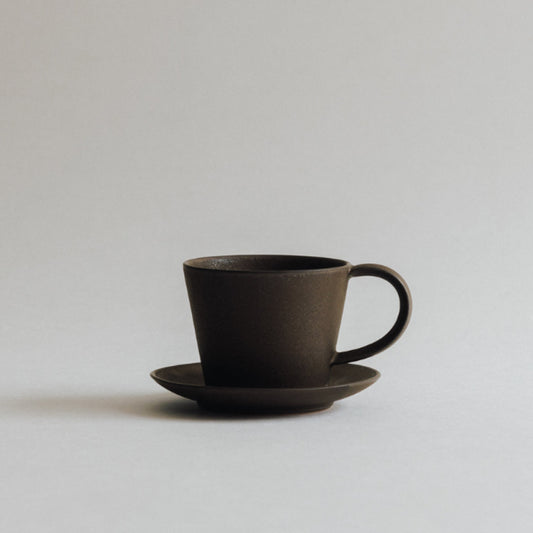 Tazza da caffè e piattino