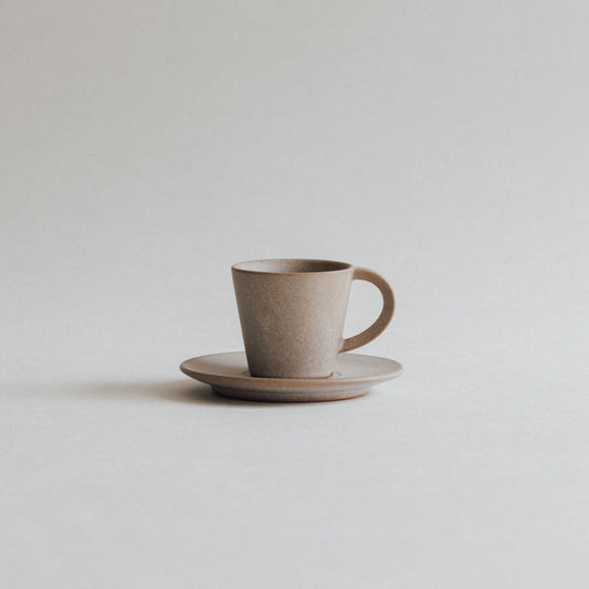 Tazzina da caffè espresso e piattino