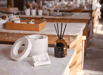 Porta diffusore LCDC Gold L'amazzone Nero