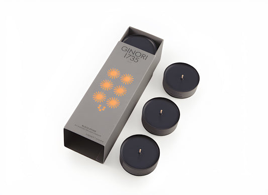 Ricarica per candele profumate LCDC Tealight Black Stone