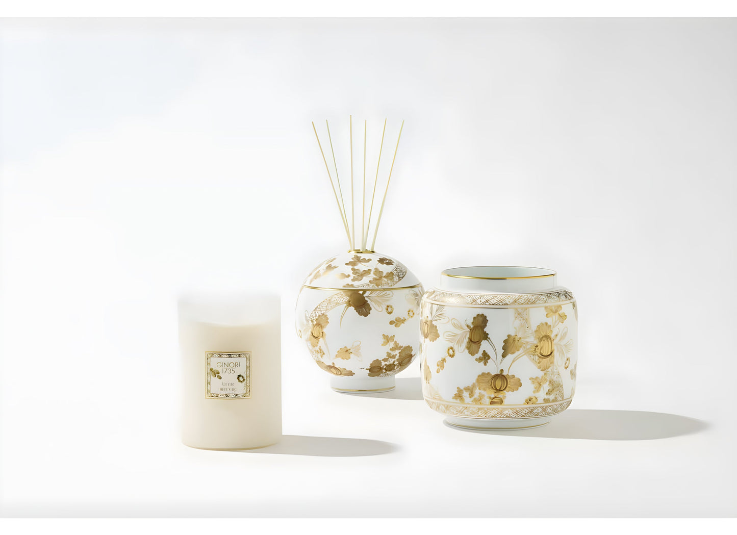 Vaso portacandele Oriente Italiano Aurum