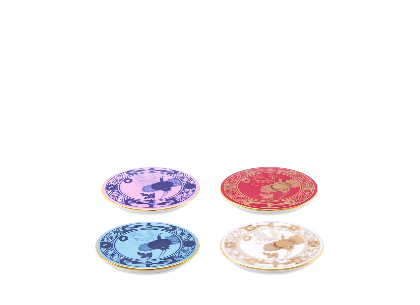 Sottobicchieri Oriente Italiano Tesori Set di 4