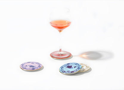 Sottobicchieri Oriente Italiano Tesori Set di 4