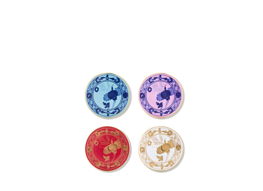 Sottobicchieri Oriente Italiano Tesori Set di 4