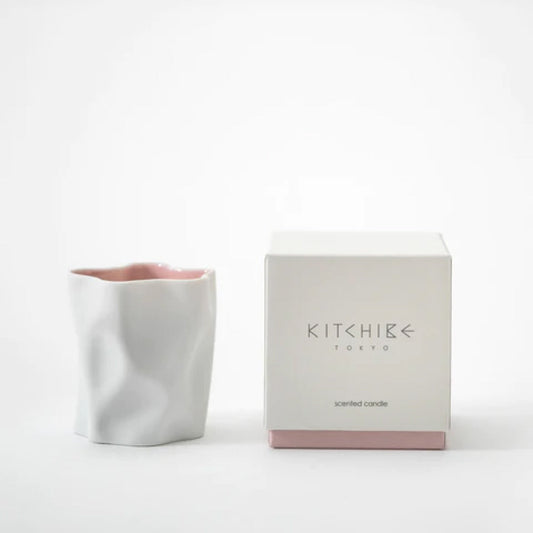 Candela KITCHIBE Crinkle - Fiore di ciliegio