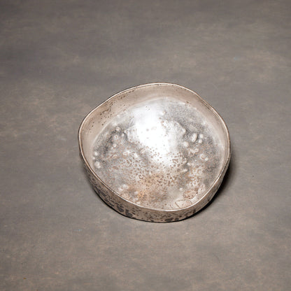 Ciotola Matcha Yuko Ikeda Silver Platinum