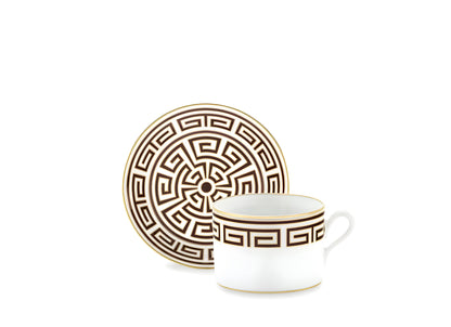 Tazza da tè Labrinto Ebano