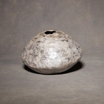Vaso smaltato argento Yuko Ikeda 02